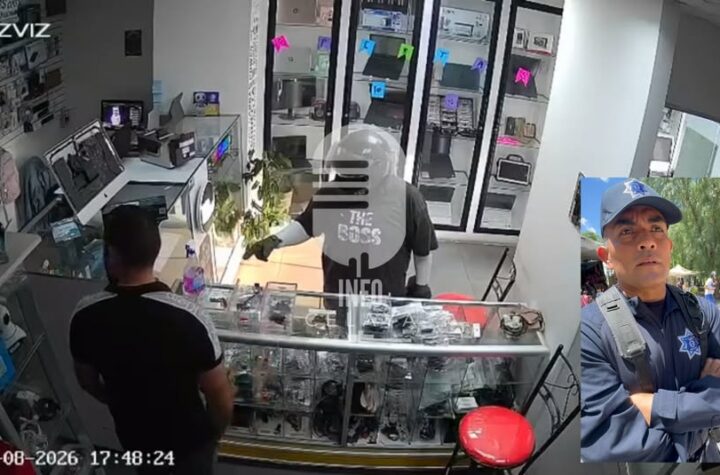 Asaltan negocio del centro a plena luz del día; habrían participado en otros asaltos a negocios: director de Policía