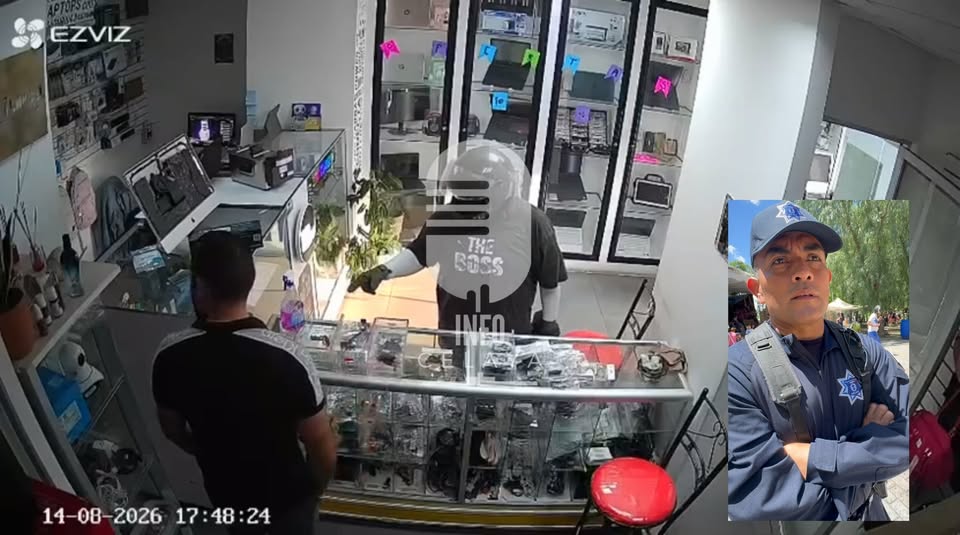 Asaltan negocio del centro a plena luz del día; habrían participado en otros asaltos a negocios: director de Policía
